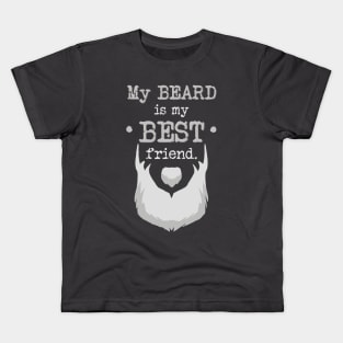 My Best Friend Beard Kids T-Shirt